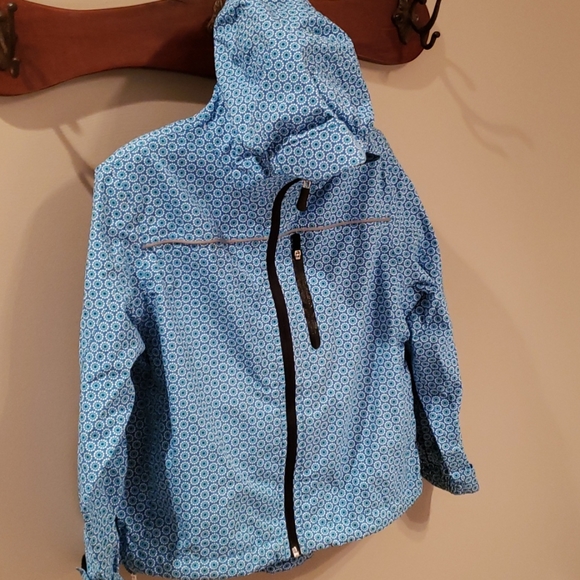 Lands End Girl's Raincoat - Picture 3 of 5